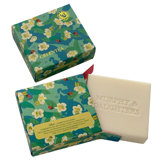 Murphy & Daughters Boxed Soap, Green Tea