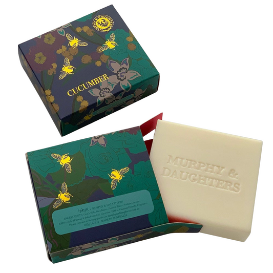 Murphy & Daughters Boxed Soap, Cucumber